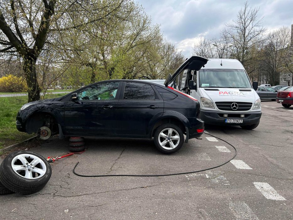 Mobilny Serwis Opon 24h/7 - osobowe-BUS-TIR- naprawa/wymiana/serwis