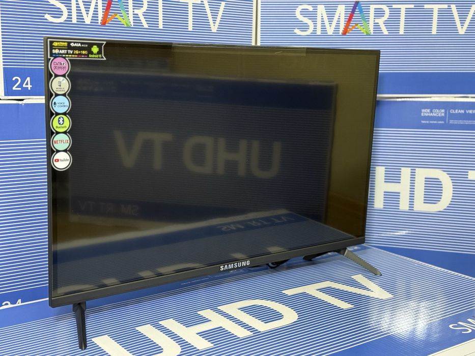 • Супер ціна • Телевизор Samsung 32” смарт ТВ, 4К, wi fi Т2