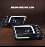 Dodge Ram 2009-12 lampy przednie z led drl