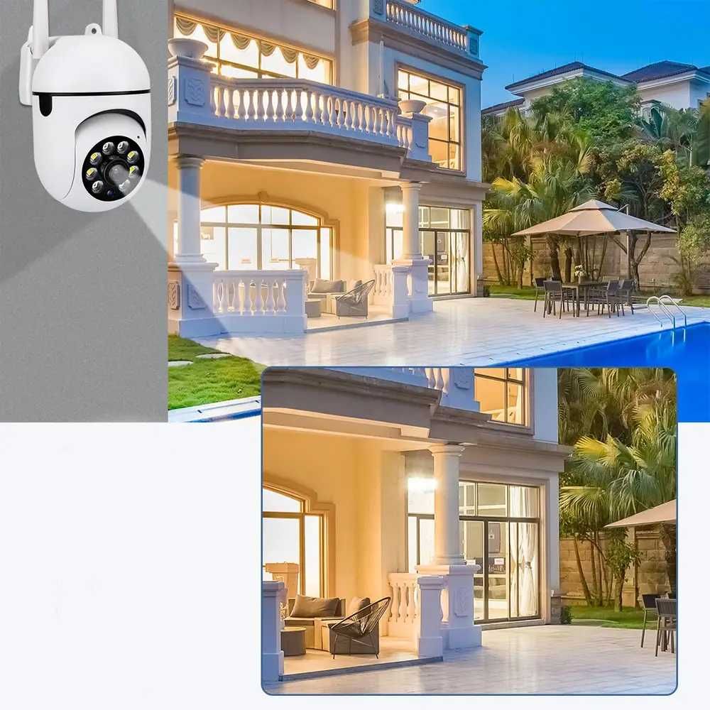 Вулична IP-камера відеоспостереження з датчиком руху NJ PRO, IP360