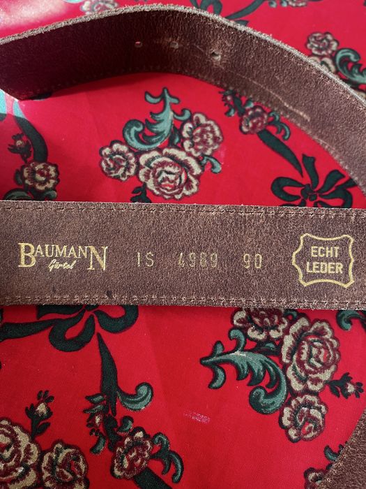 Пояс корсет натуральная кожа замша в стиле винтаж Sportalm, Baumann