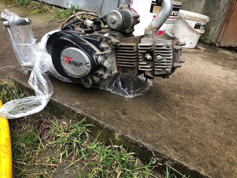 Продам мотор альфа 125сс стан на фото не димить і дельта і актив