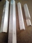 Уголок алюминевый 20х20, 40х40, 30х30. Куски.