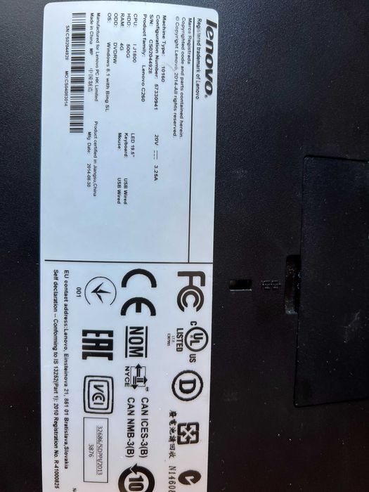 Продам Моноблок пк Lenovo C260