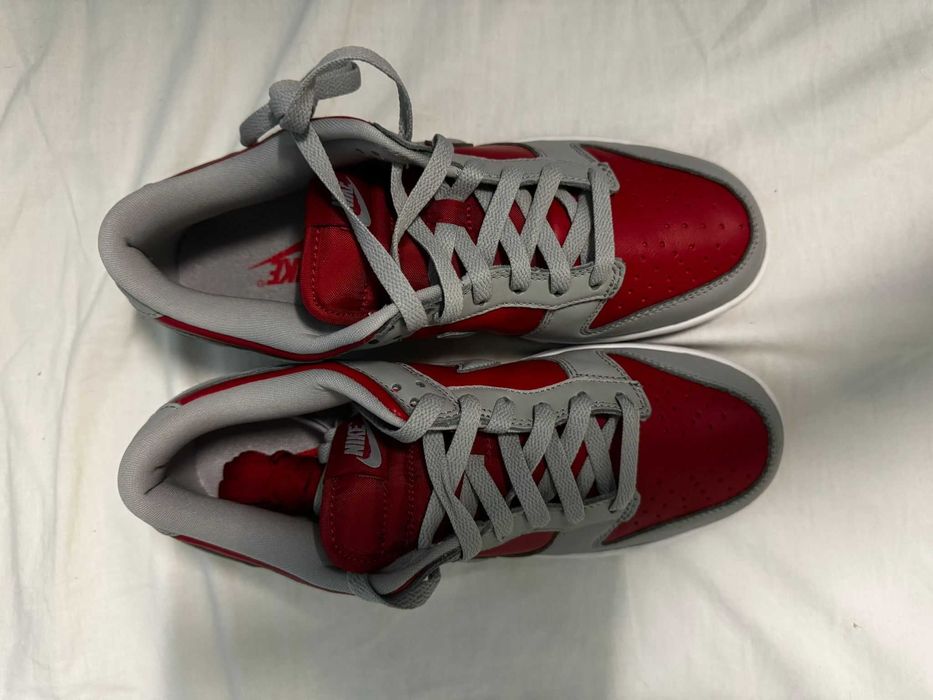 Nike Dunk Low – Varsity Red / Silver | NUNCA USADO!