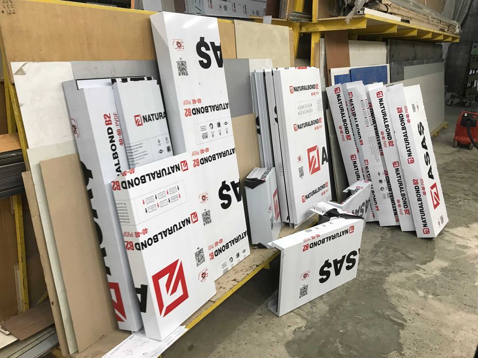 Фасадні касети з алюмінієвого композиту, конструкторський супровід