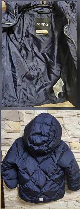 Б/у Reima Ermine пуховик стебаний 4-5р