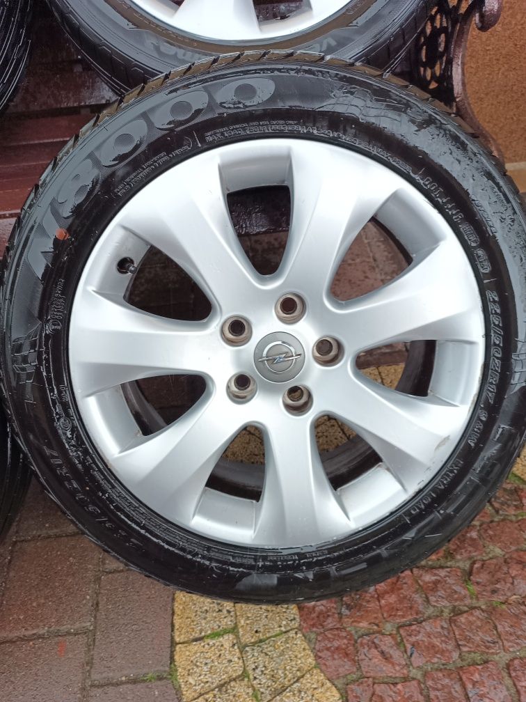 Koła letnie Oryginał Opel 5x115 17 Opony 225/50/17