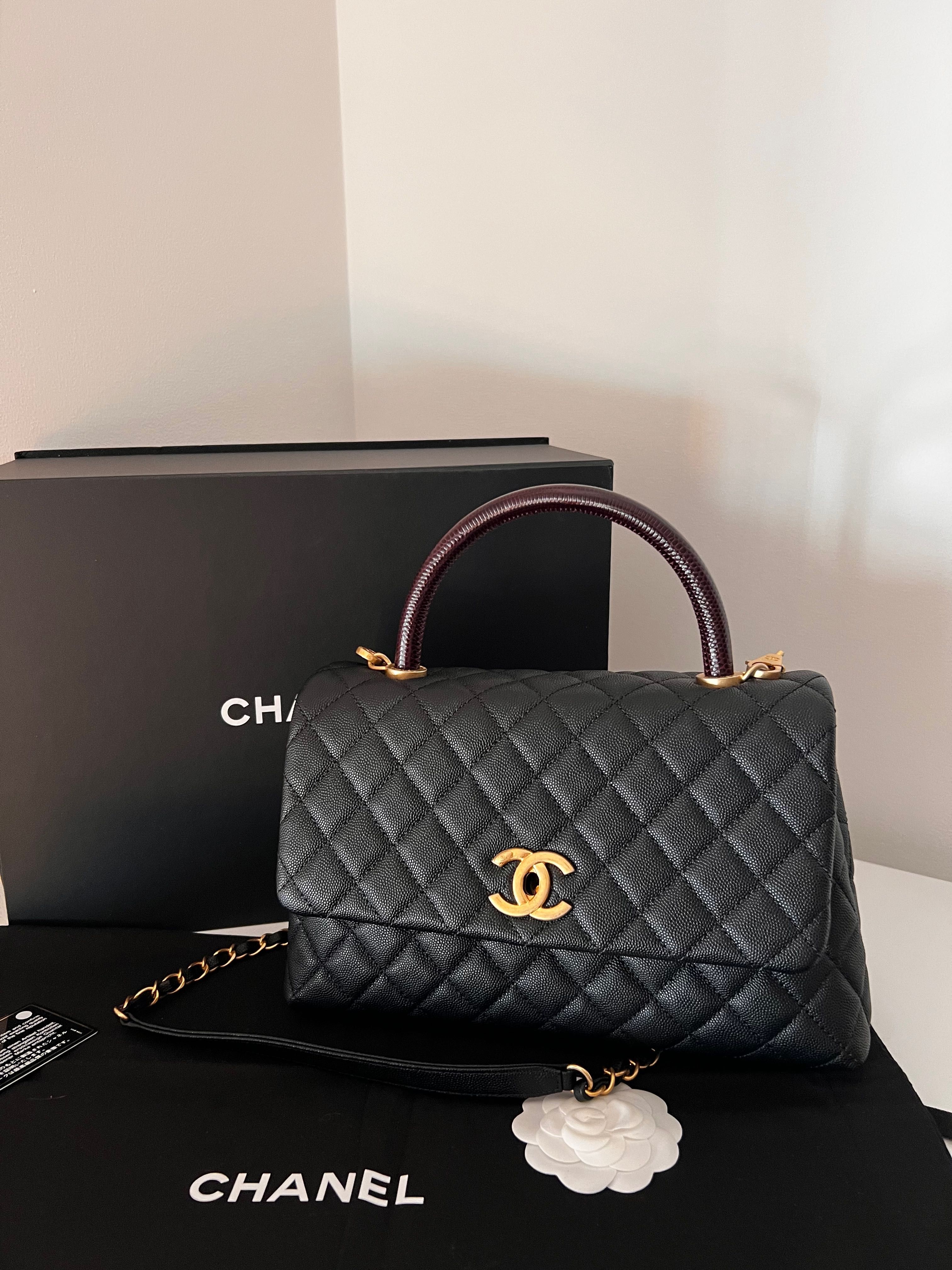 Bolsa Chanel Coco Handle média