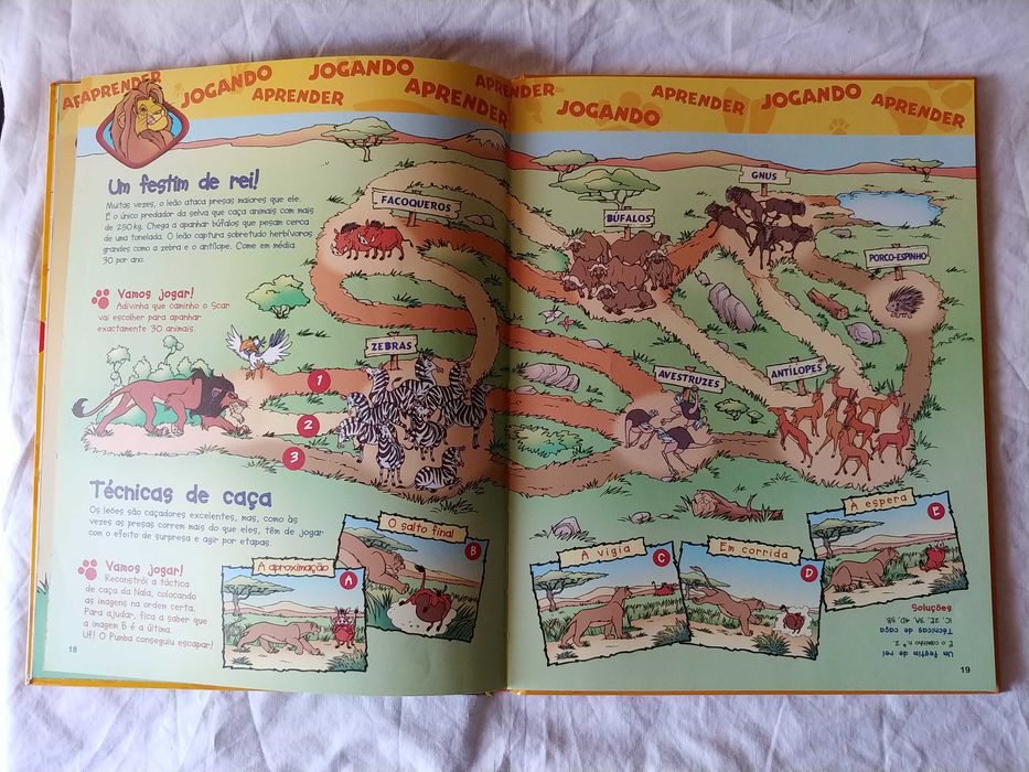 Disney - Os Leões - Mundo Maravilhoso dos Animais