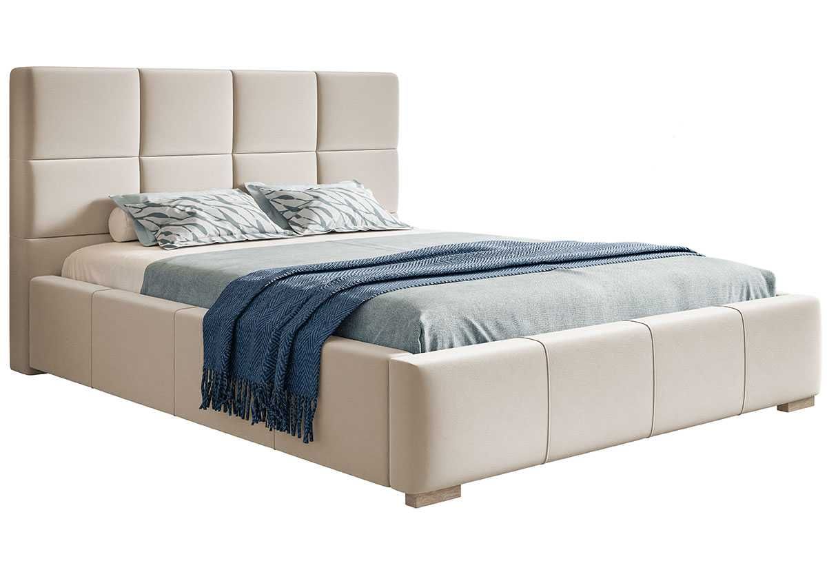 Łóżko tapicerowane LUX 7 160x200 Stelaż + pojemnik Duży wybór tkanin!