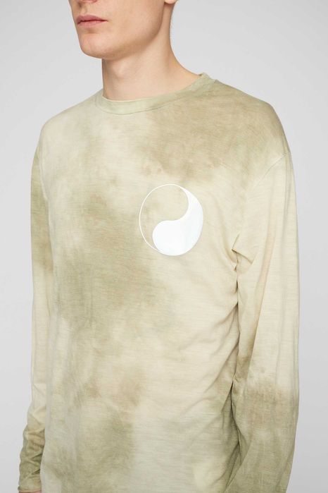 Лонгслів Satisfy x Our Legacy CloudMerino Long Tee Batik Moss