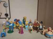 Figurki z bajki Simpsonowie oraz Asterix i Obelix