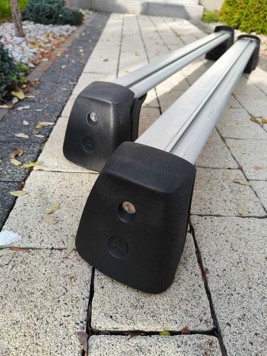 Belki dachowe bagażnik dachowy Mercedes E W213 pod box narty rowery