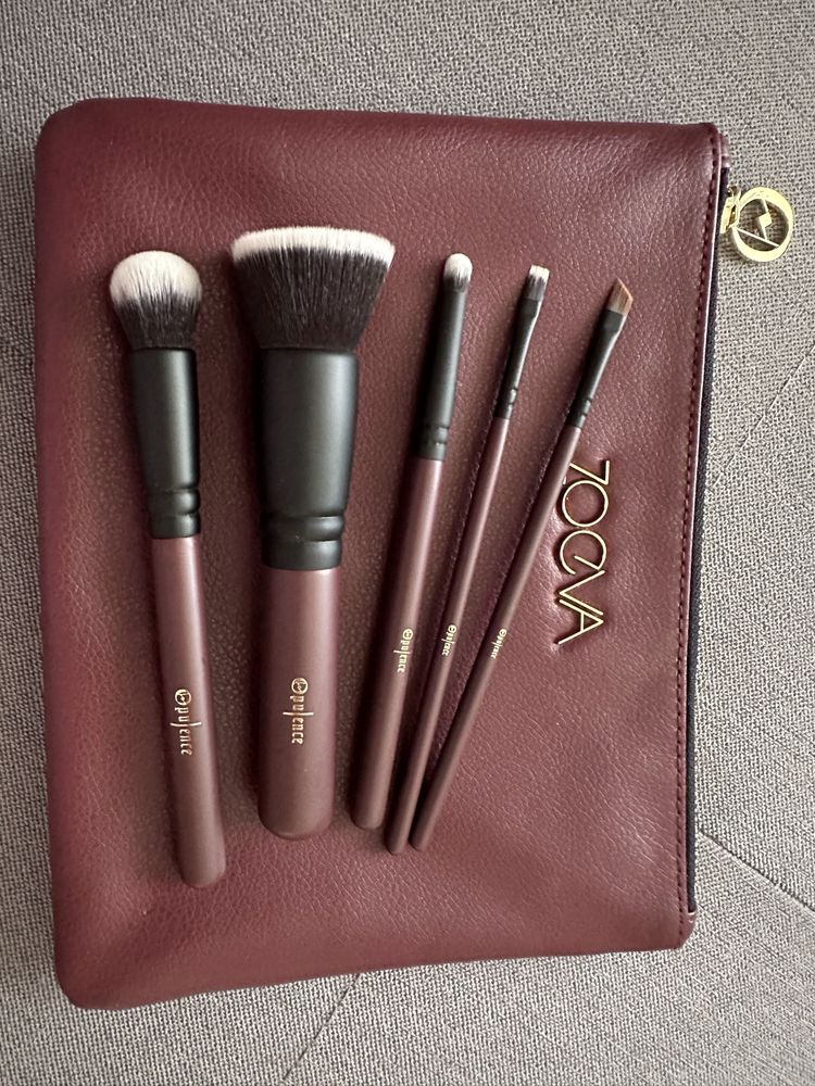 Pędzle do makijażu Zoeva Opulence plus kosmetyczka