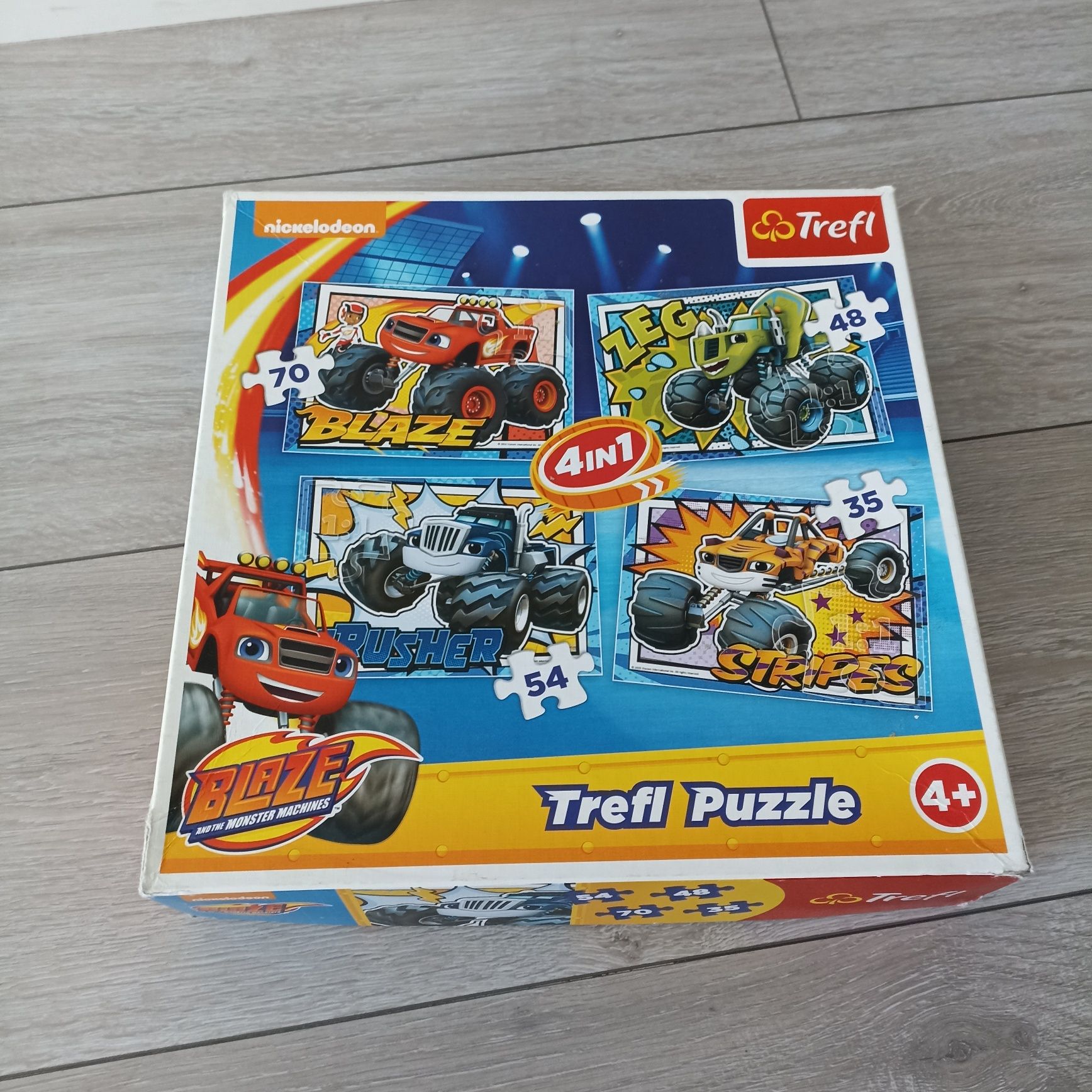 Puzzle Blaze i Megamaszyny 4+