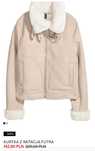 Kurtka z kożuszkiem h&m M jak nowa