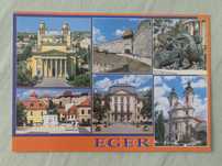 Pocztówka Eger, Węgry