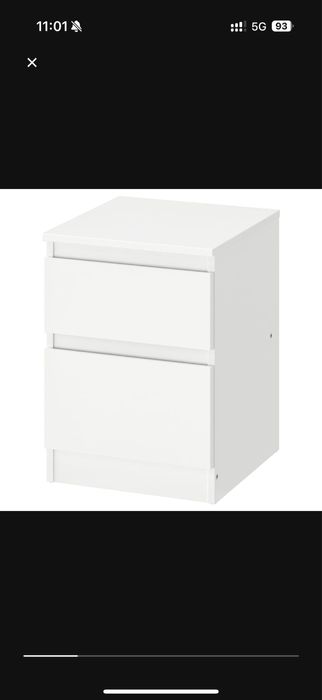 Szafka nocna Kullen Ikea