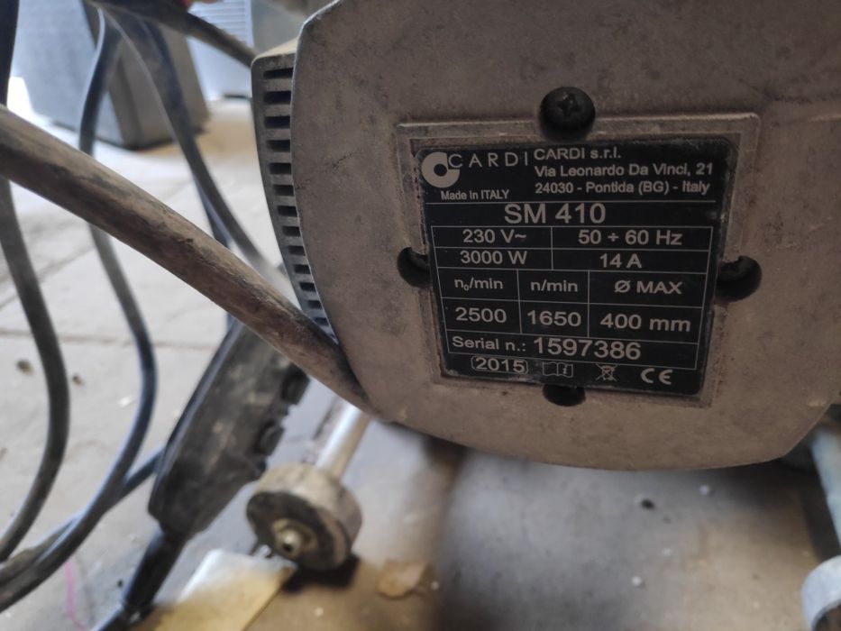 Piła przecinarka do betonu Cardi SM410 elektryczna 400mm