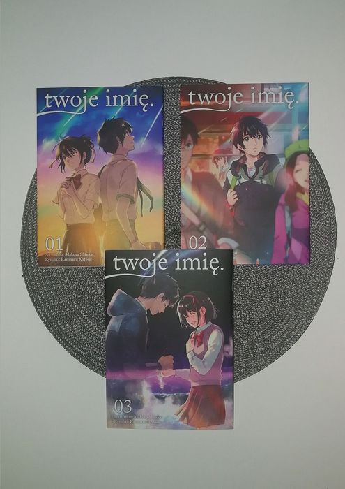 twoje imię. manga komplet 1-3