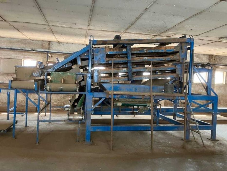 sortownik siatkowy, kalibrownik do ziemniaków duża wydajność