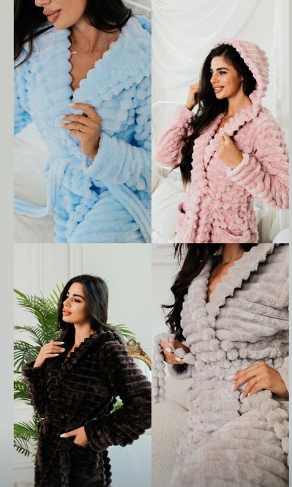 Жіночій   довгий теплий халат шарпей 44/46,46/48,50-52, 54-56-58р