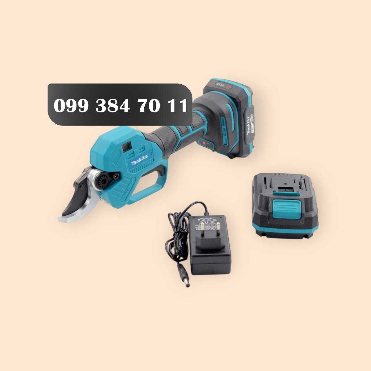 Акумуляторний секатор Makita DUP400 індикатором різів + підсвічування