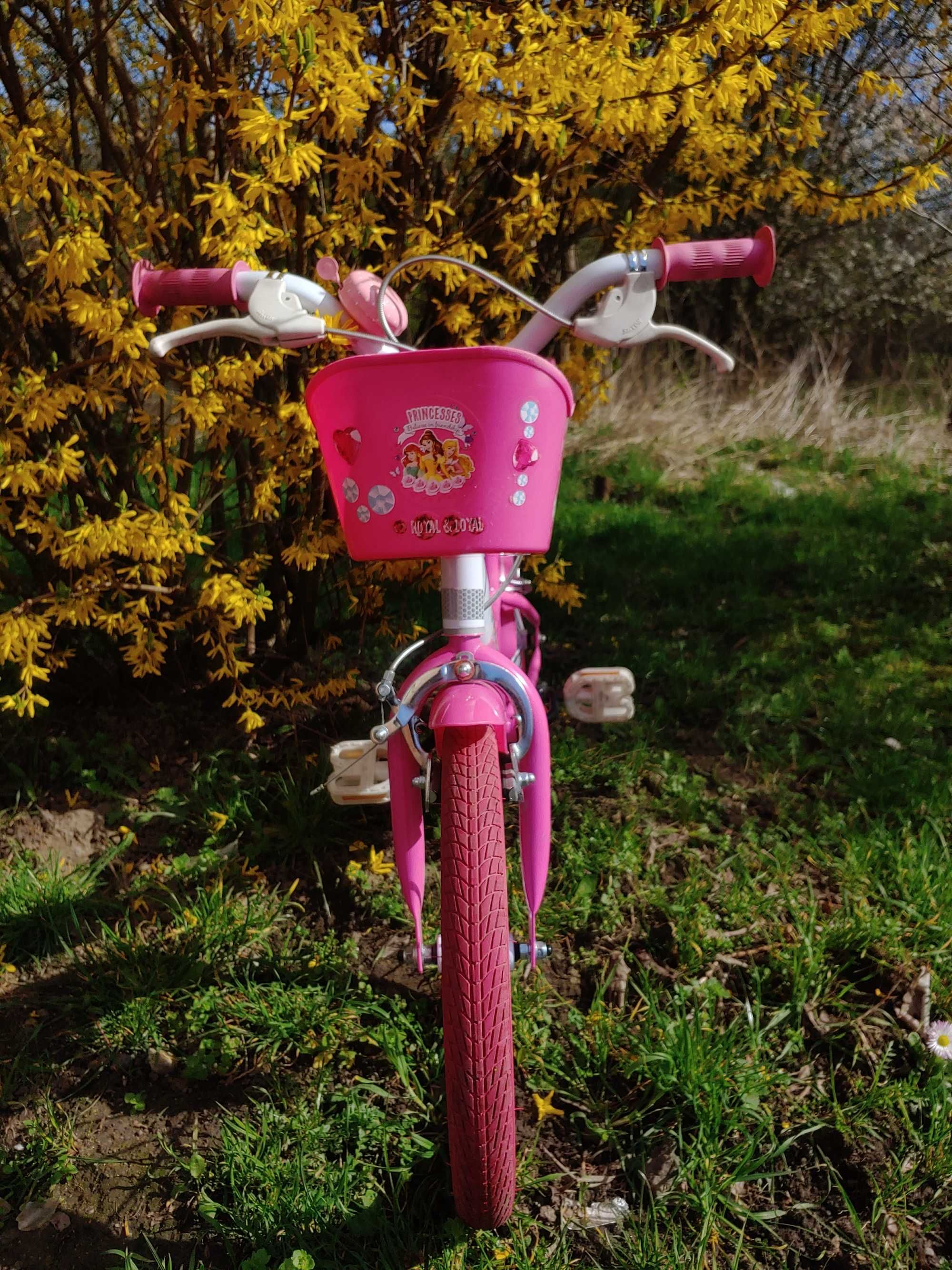 Rowerek dla dziewczynki różowy
