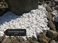 Otoczak THASOS biały / Grecki Kamień ogrodowy /workowany 20kg