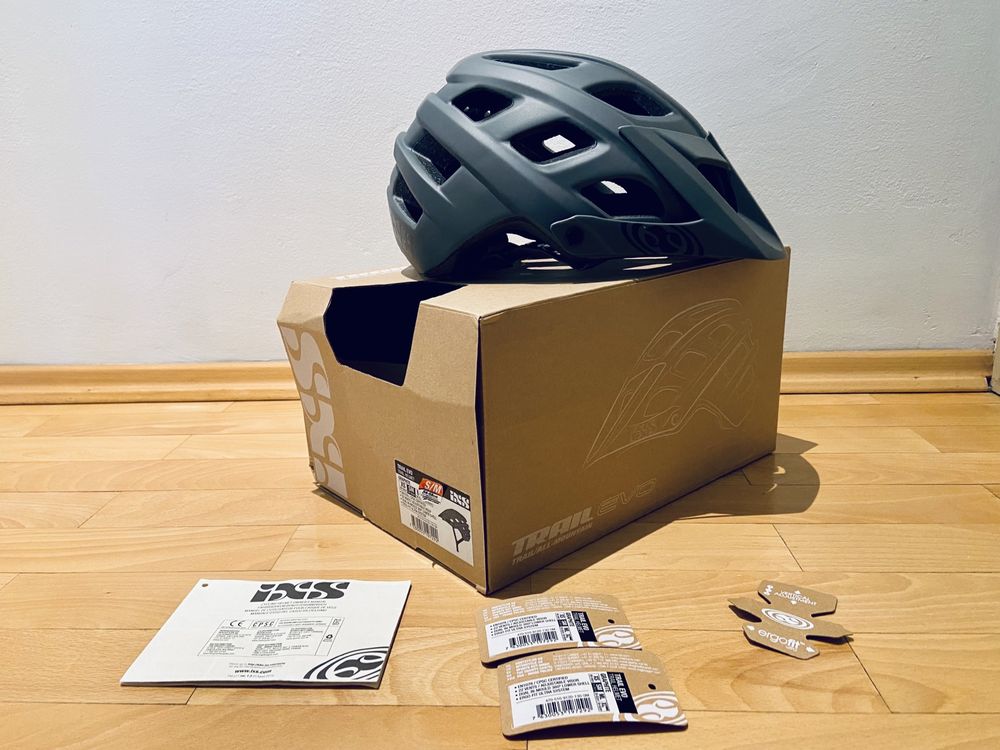 Kask rowerowy IXS Trail EVO enduro MTB z daszkiem roz. S/M 54-58cm