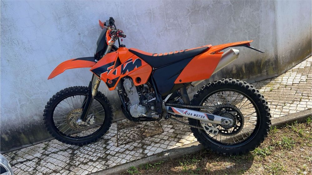 Ktm exc 450 matriculada 2004