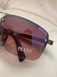 Nowe PRADA okulary sloneczne brazowe nigdy nie używane