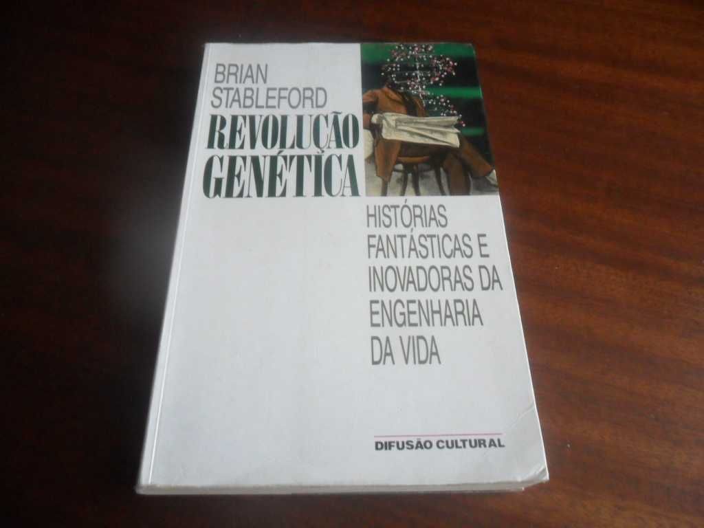 "Revolução Genética" de Brian Stableford - 1ª Edição de 1992