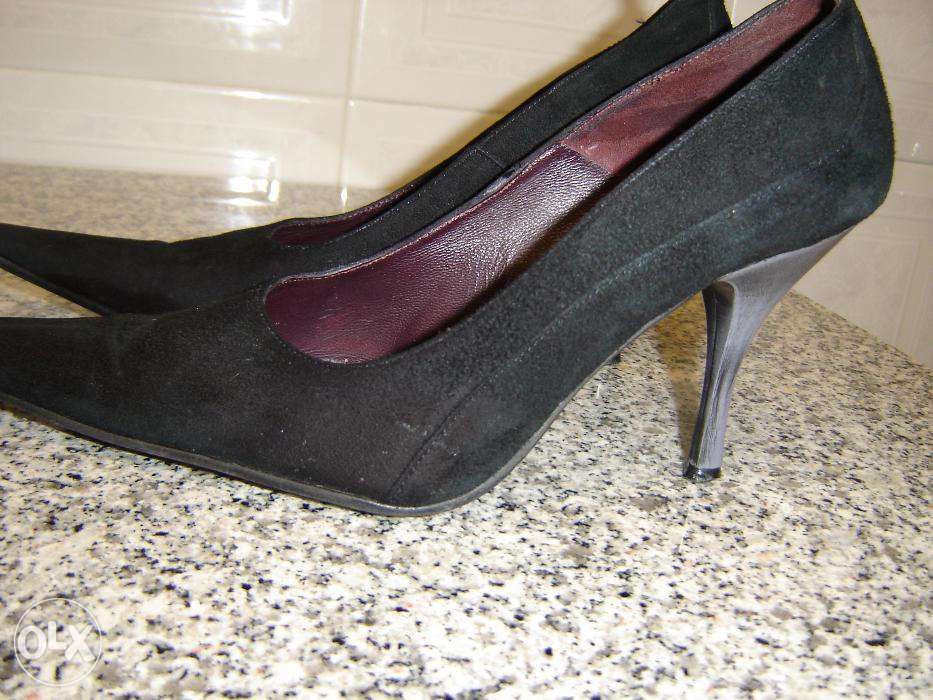 sapatos casanova em pele de camurça nº 37