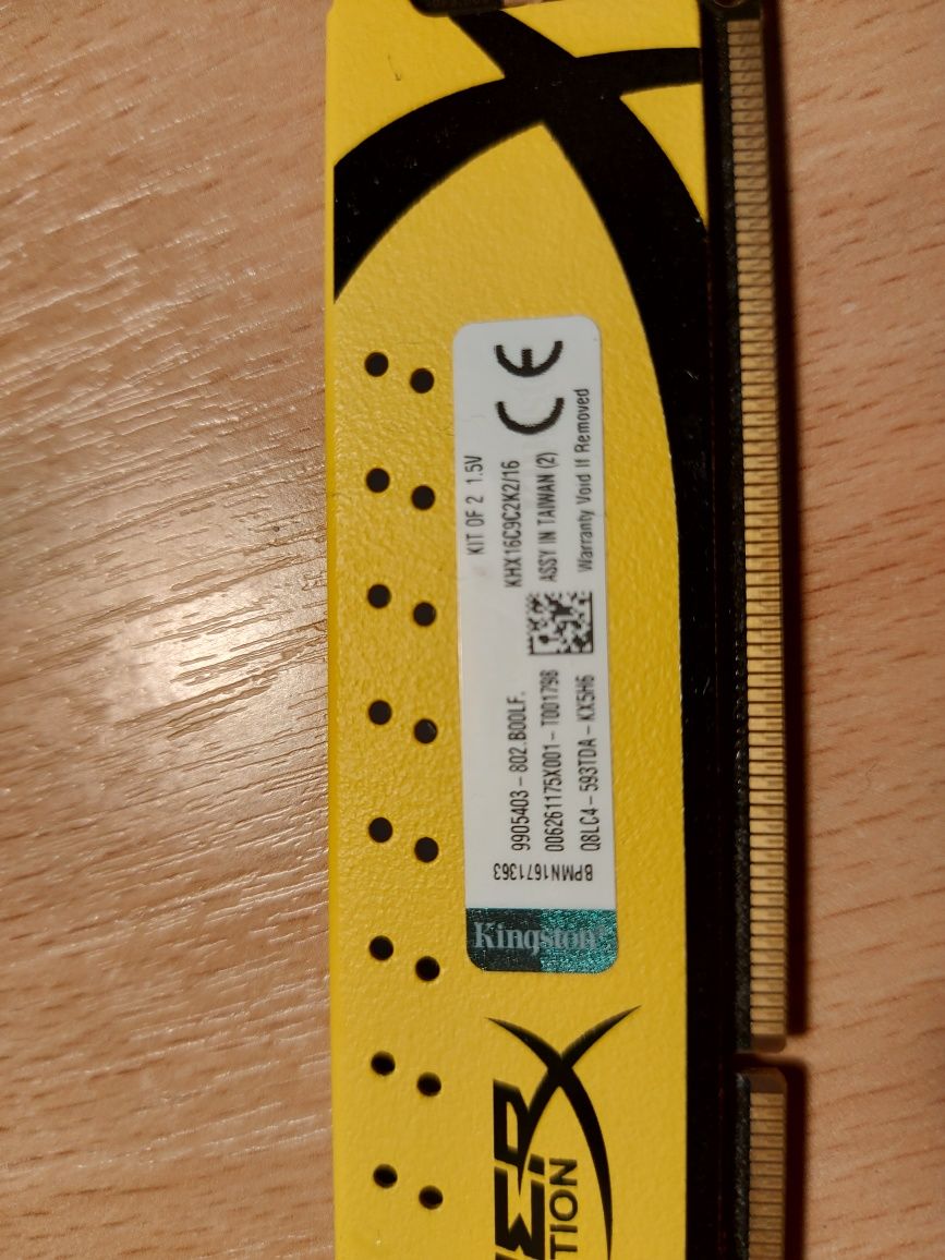 Оперативна пам'ять Kingston 8Gb