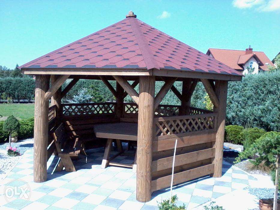 Altana A12 || altanka Drewnex || altanki ogrodowe | altankiogrodowe.pl