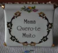 Mamã Quero-Te Muito "Bibelô" T. Limoges Fine Porcelain