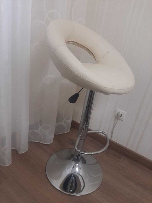 Барный стул ROSE chrome из ЭКО кожи, Nowy Styl