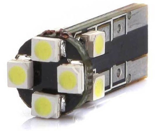 Lâmpadas em Led SMD de alto brilho, carro, moto 12V e 24V