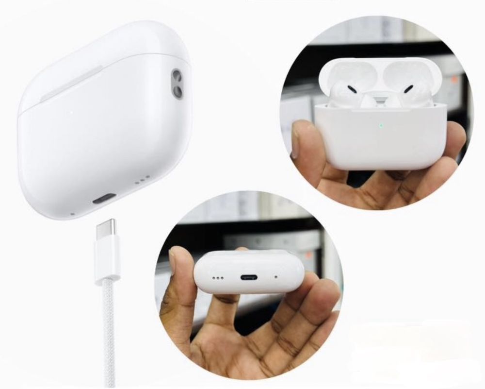 AirPods PRO 2 with MagSafe Charging Case USB‑C (MTJV3)