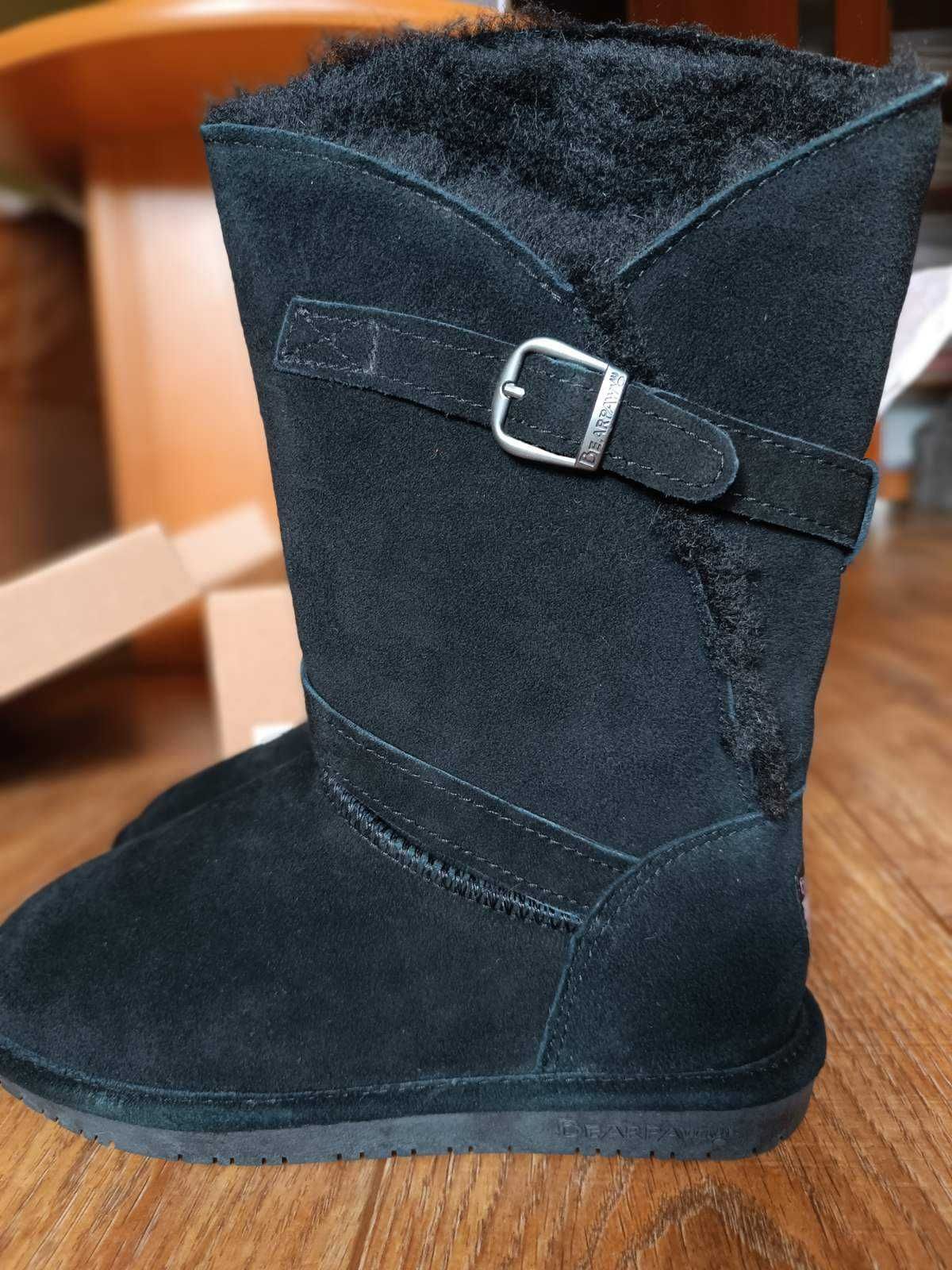 Уггі BEARPAW  Tatum Solids Black розмір 8