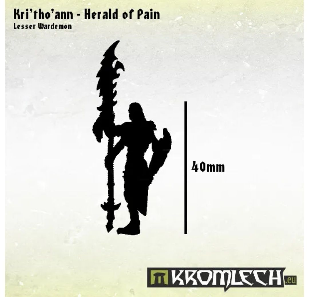 Kro'tho'ann - Herald of Pain Kromlech Slaanesh warhammer demon