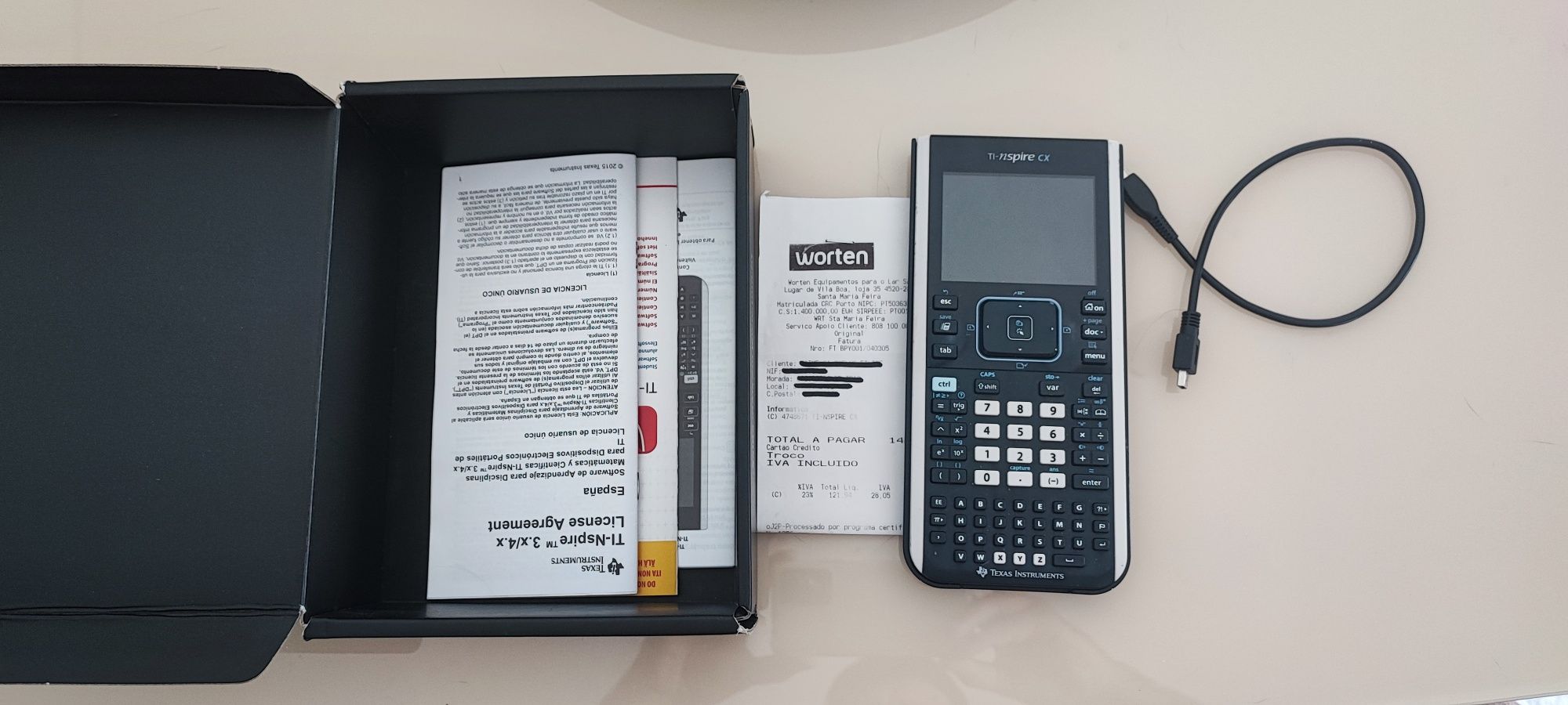 Calculadora grafica TI-NSPIRE CX