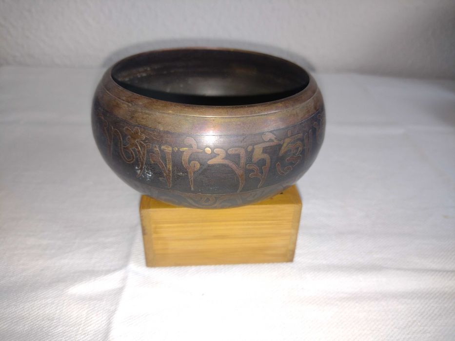 Taça tibetana em cobre 508g