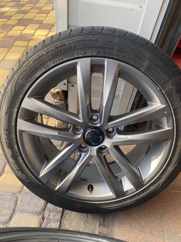 225/45 r17 5*112 диски с резиной 155$/1шт