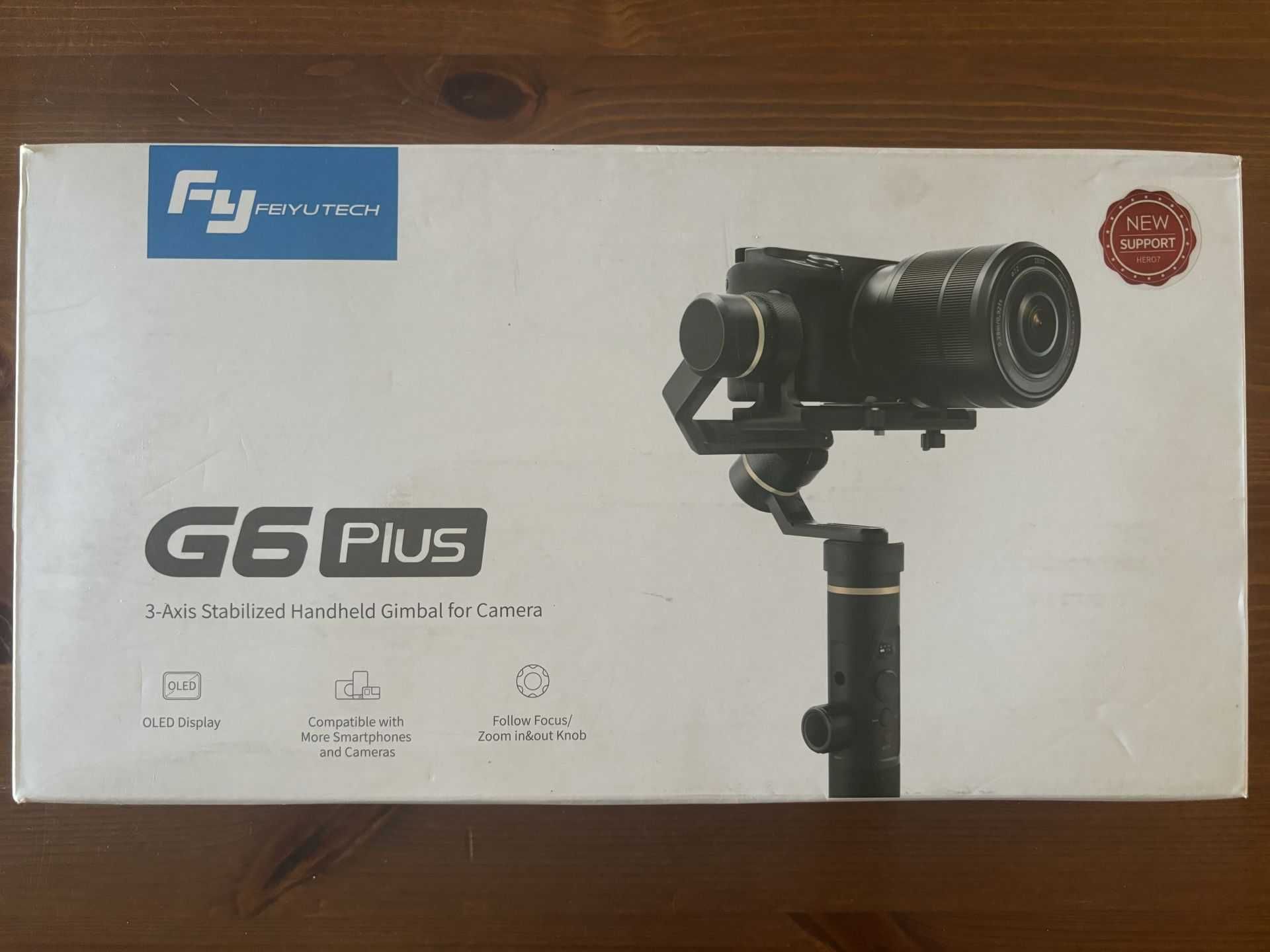 Stabilizator. Gimbal FeiyuTech G6 Plus