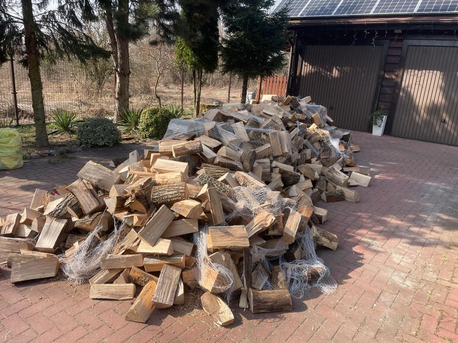 SUCHE Drewno kominkowe Konstantynów Łódzki Kwiatkowice Ksawerów Rąbień