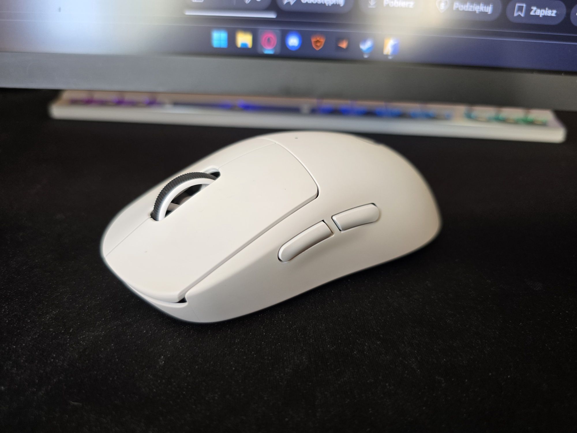 Logitech G Pro X Superlight 2 biała ZAMIANA