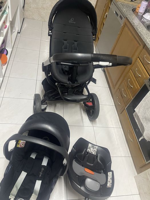 quinny moodd+ ovo cybex com base isofix